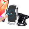 Universal Wireless Car Phone Charger Mount Holder Automatic Clamping